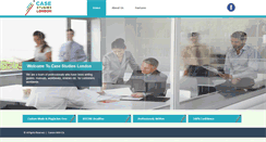 Desktop Screenshot of casestudieslondon.com